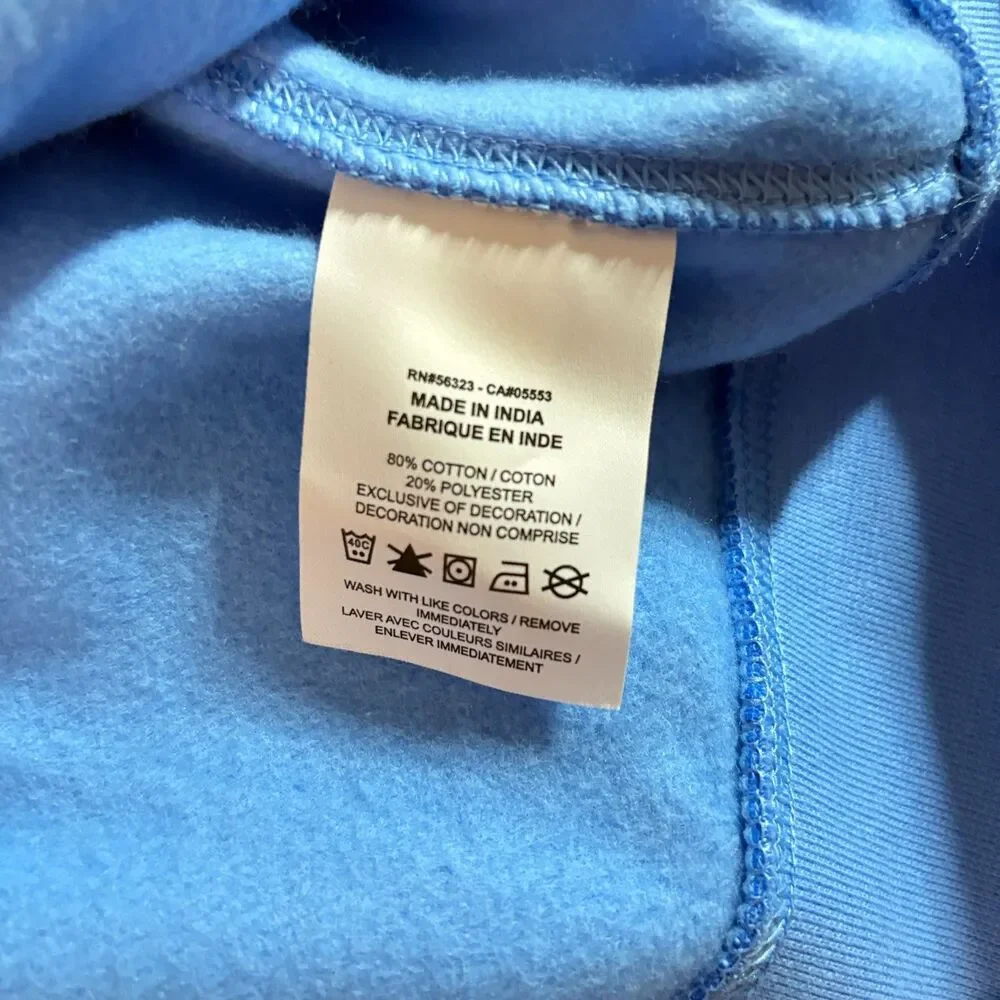 NWT Nike Crewneck Sweater Men’s Size XXL Baby Blue Fleece Knit DA0021-469